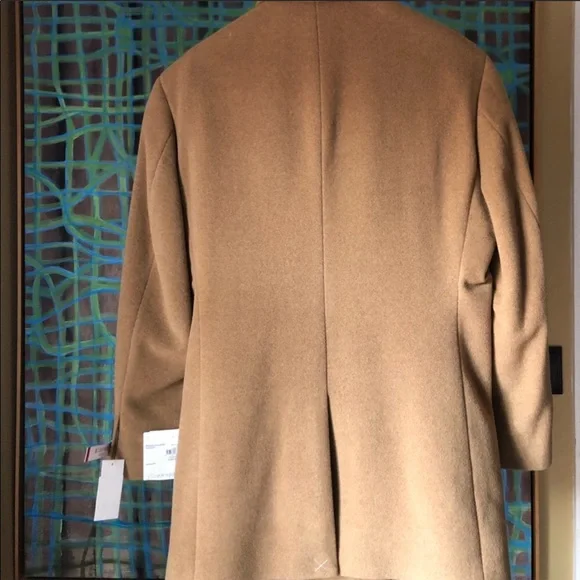 Calvin Klein men's camel coat size 40short NWT - Picture 5 of 8